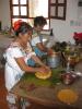 Our Mayan friends prepare traditional Mayan dishes for the Day of the Dead celebrations.